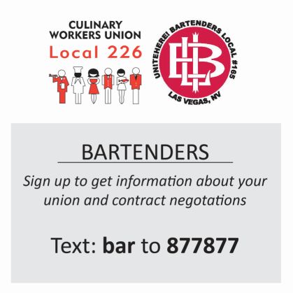 Bartenders Union Local 165