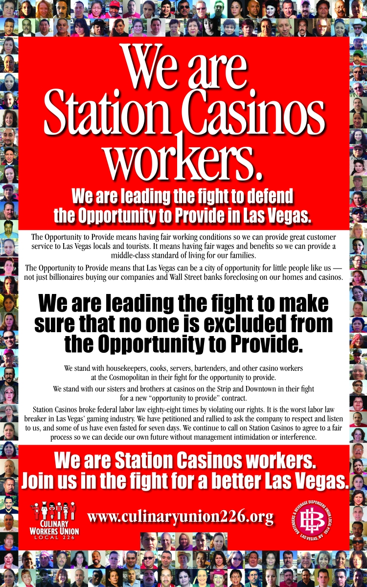 We Are Station Casinos Workers