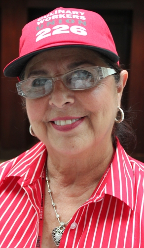 My name is Mirna and I'm a Culinary Union member